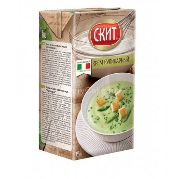 Крем на растительных маслах Кулинарный 15 %