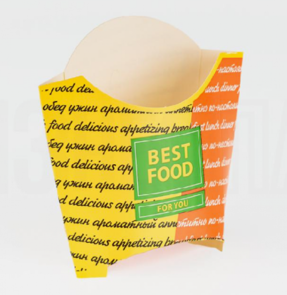 Коробка под фри, 100гр. Best Food